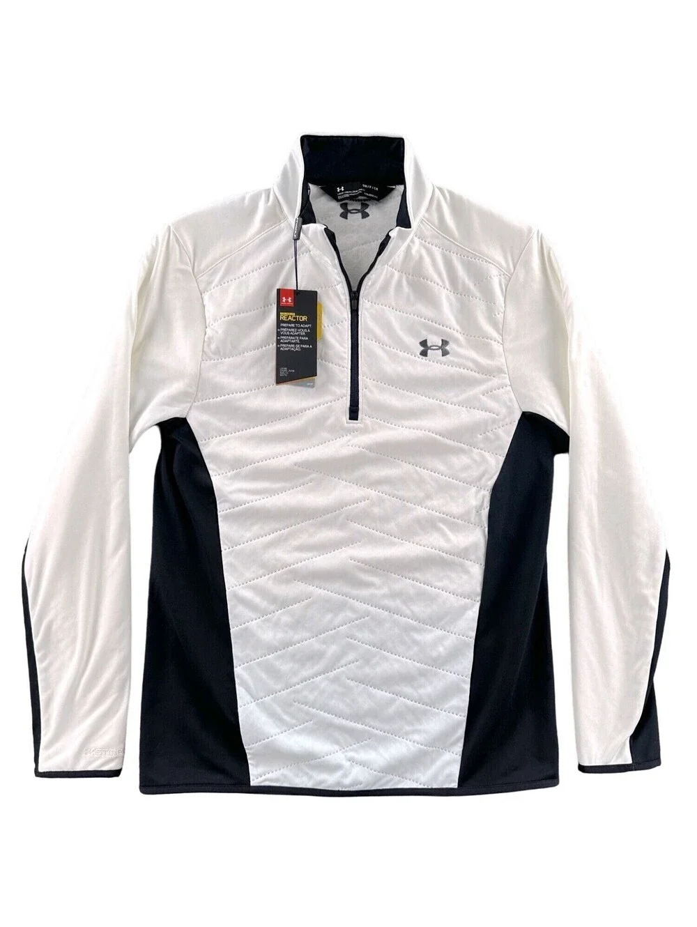 NEW Under Armour ColdGear Reactor Hybrid Half-Zip Jacket Small